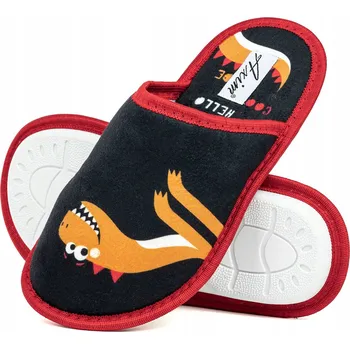 Dámské pantofle Axim papuče černé, velikost 34