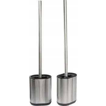 WC štětka Moderní stojací WC štětka z nerezové oceli.