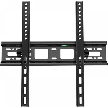 Televizní držák DeTech Náklopný držák na TV 26–55" na stěnu - černá Náklopný držák na TV 26”–55” v černé barvě s podporou VESA 400×400 mm, náklonem až 15° a nosností 35 kg. Stabilní kovová konstrukce, vzdálenost od