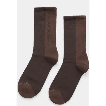 Pánské ponožky Polar Skate Rib 50/50 (brown) 39-42, hnědá