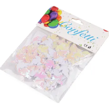 Svatební dekorace Konfety holubice - na párty, svatbu, oslavu Varianta: 2 bílá AB, Balení: 1 sáček