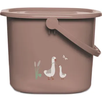 Přebalování Bebe-Jou Kyblík na pleny s víkem Dear Goose
