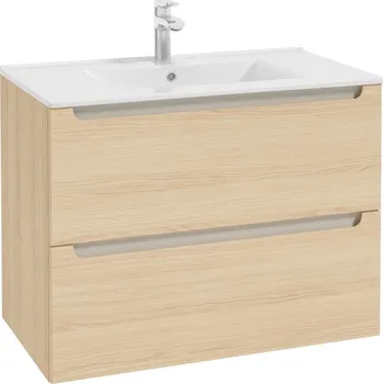 Koupelnová skříňka s umyvadlem Naturel Stilla 80x60x45 cm dub Vicenza mat STILLADV08057U1 - STILLADV08057U1