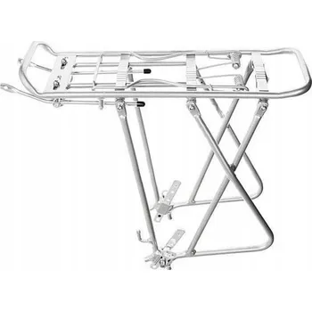 nosiče na kolo Nosič na kolo zadní hliníkový na brašny stříbrný 24-26-28 Rám Rojax