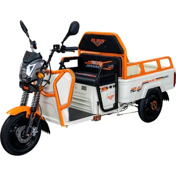 Dětská tříkolka Elektrická nákladní tříkolka RURIS PILOT 3110A bílá