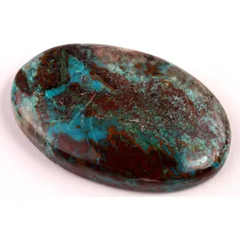 Sběratelství Kabošon Azurite Shattuckite č.6433 (42x27x7mm)