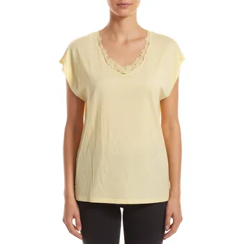 Dámské pyžamo CALIDA Dámské Pyžamo Bavlněné Žluté