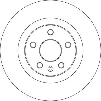 Brzdový kotouč Brzdový kotouč TRW DF6776S