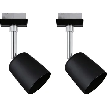 Bodové svítidlo Paulmann 41303 sada lištových svítidel (230 V) URail GU10 10 W LED černá (matná), chrom