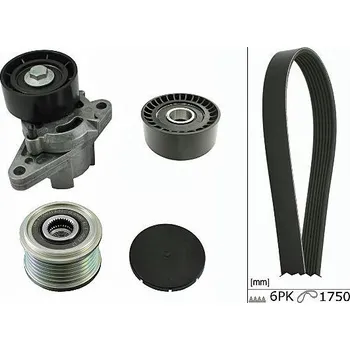 Sada zebrovanych klinovych remenu HEPU 20-1867