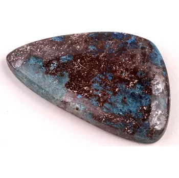 Přírodní kámen Kabošon Azurite Shattuckite č.6426 (38x23x6mm)