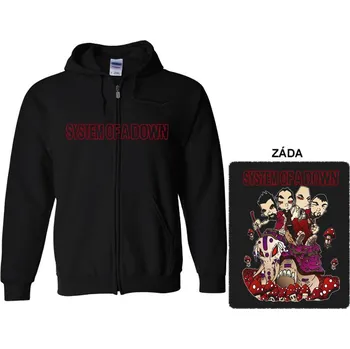 Pánská mikina System Of A Down - mikina s kapucí a zipem 5