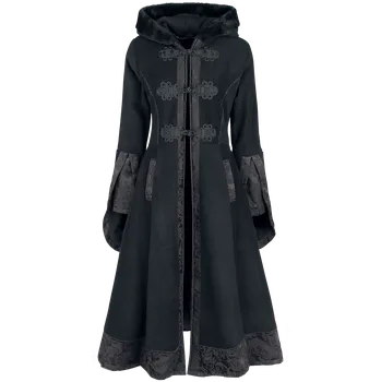 Dámský kabát Kabáty z Poizen Industries - Kabát Luella - Ženy - černá