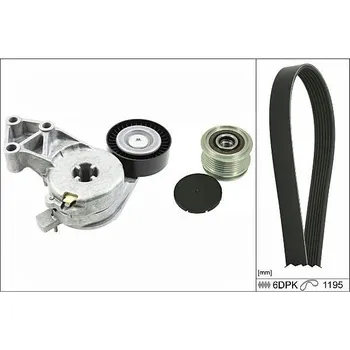 Sada zebrovanych klinovych remenu HEPU 20-1830