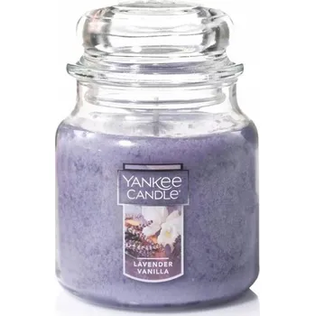 Svíčka Tradiční parafínová svíčka Lavender Vanilla Yankee Candle