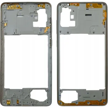 Pouzdro na mobilní telefon Rám displeje Samsung Galaxy A71 (SM-A715F) - Stříbrný