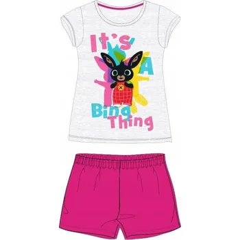 Dívčí pyžamo Bing 4317 ŠEDÉ, VEL. 92