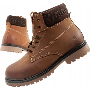 Pánská zimní obuv Pánské boty, kotníkové boty kozačky, Wrangler Arch vel. 45, elegantní kůže