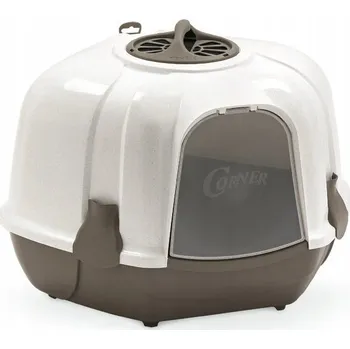 Toaleta pro kočku Agro Zoo krytá kočičí toaleta 60 cm x 44 cm