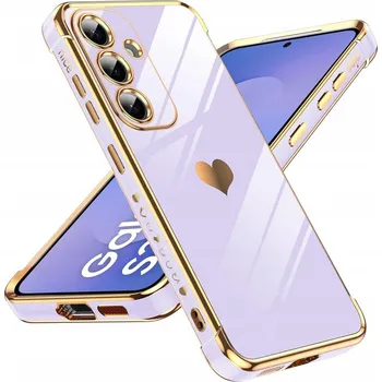 Pouzdro na mobilní telefon Zadní Kryt Erbord pro Samsung Galaxy S25 FE fialový