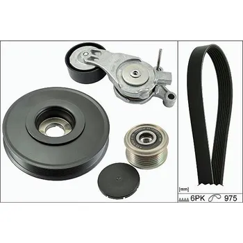 Sada zebrovanych klinovych remenu HEPU 20-1865