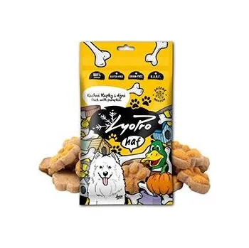 Pamlsek pro psa Lyopro DOG poch. mrazem sušené Kachní tlapky s dýní50g