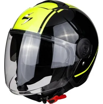 Motodoplněk Moto přilba SCORPION EXO-CITY AVENUE metalic černo/neonově žlutá 2H10070816