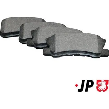 Brzdová destička Sada brzdových destiček, kotoučová brzda JP GROUP 4163700310