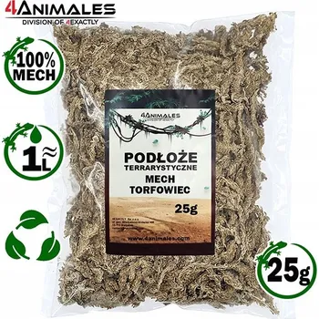 Obraz Mech rašeliník, dekorace do terária, Sphagnum 25g - 1 Litr