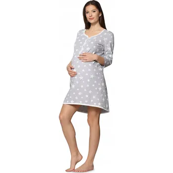 Dámské noční prádlo Těhotenská košile s funkcí kojení Bavlna XL