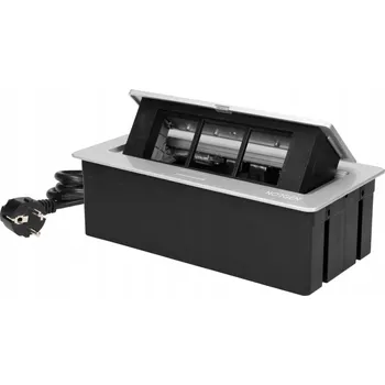 Elektrická zásuvka Elektrická Zásuvka, stolní USB Orno, stříbrná