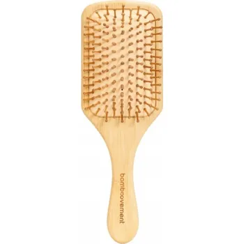 kartáč na vlasy Bamboovment Bambusový plochý kartáč / Paddle Brush - ECO HIT