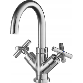 Vodovodní baterie Omnires Modern chromová stojánková umyvadlová baterie C301CR