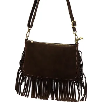 Kožená kabelka Luka hnědá KZ2259394