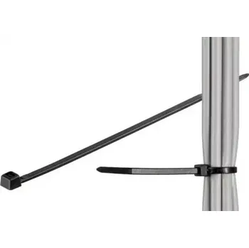 Stahovací páska MicroConnect Kabelové stahovací pásky 280 x 4.8 mm černá (CABLETIE5)