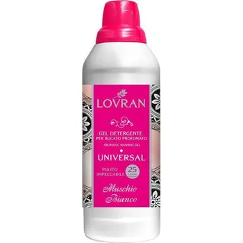 Prací gel Lovran univerzální prací gel Muschio Bianco, 1L