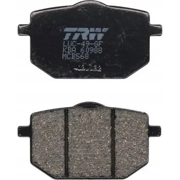 Brzdová destička Sada brzdových destiček, kotoučové brzdy TRW MCB568