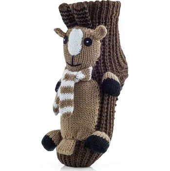 Dámské ponožky Ponožky Domácí protiskluzové ponožky pro miminko se zvířátkem, velikost 22/26 -