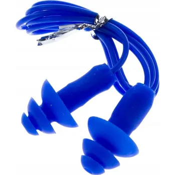 Špunt do uší Špunty do uší + silikonové poutko Dark Blue pouzdro