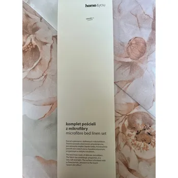 Povlečení Povlečení z mikrovlákna 200x220 s květinami Home & You home&you Kamada