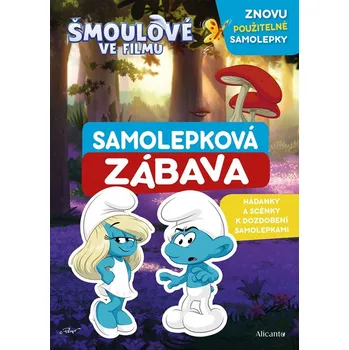 Šmoulové ve filmu: Samolepková zábava - Lucie Jiránková a kol.  (2025, brožovaná)