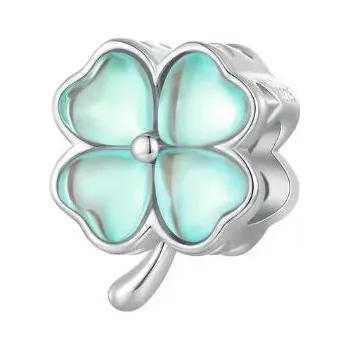 Přívěsek Přívěsky jetel s opálem čtyřlístek stříbro 925