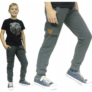 Chlapecké oblečení Ika tepláky šedé, velikost 104