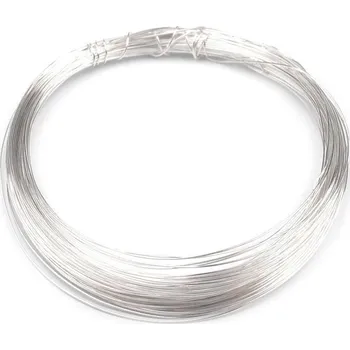 Hobby drát Drát měděný, lakovaný Ø0,3 mm Varianta: 1 stříbrná světlá, Balení: 1 ks
