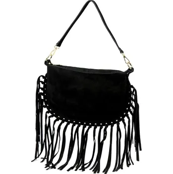 Kožená kabelka Luka černá KZ2258645