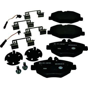 Brzdová destička Sada brzdových destiček, kotoučová brzda HELLA PAGID 8DB 355 018-731