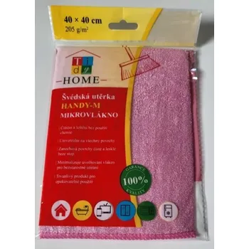 Utěrka Tidy Home švédská utěrka mikrovlákno na povrchy 40 x 40 cm, 205 g IDDRZEX10184