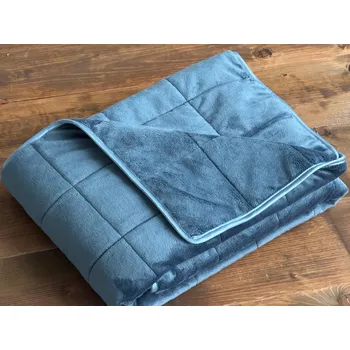 přikrývka Zátěžová přikrývka Eliks 140 cm x 200 cm modrá