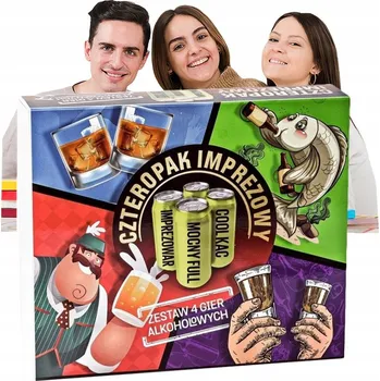 Desková hra Párty Stolní Hry - Imprezový Čtyřbalíček Her