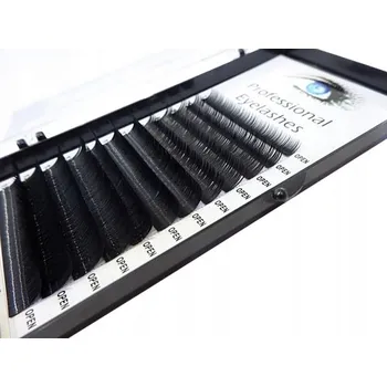 Umělé řasy ŘASY V KAZETĚ PROFESSIONAL ZAKŘIVENÍ C / TL. 0,05